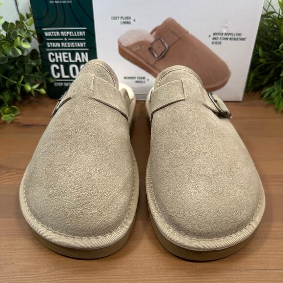 Staheekum Women's Chelan Memory Foam Slip On Clogs Beige Size 9 - Picture 2 of 6